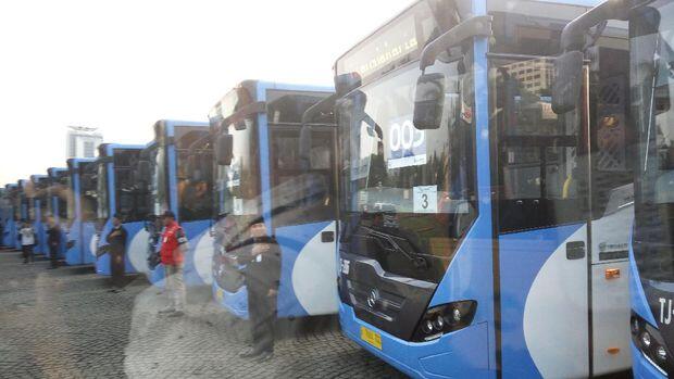 Asyik! TransJakarta Tambah 116 Bus Mercy dan Scania Baru