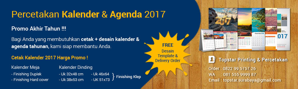 Kalender murah surabaya