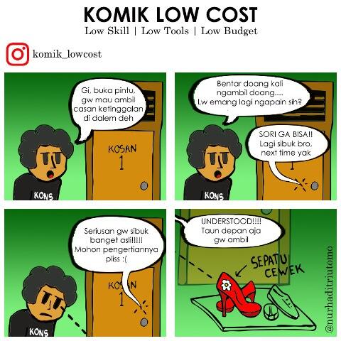 KOMIK_LOWCOST | Balada kehidupan masyarakat Indonesia (Comic Strip)