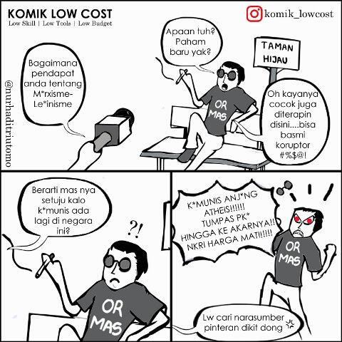 KOMIK_LOWCOST | Balada kehidupan masyarakat Indonesia (Comic Strip)