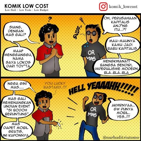 KOMIK_LOWCOST | Balada kehidupan masyarakat Indonesia (Comic Strip)