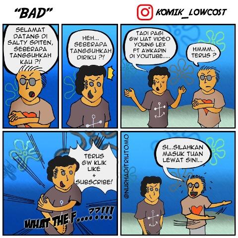 KOMIK_LOWCOST | Balada kehidupan masyarakat Indonesia (Comic Strip)