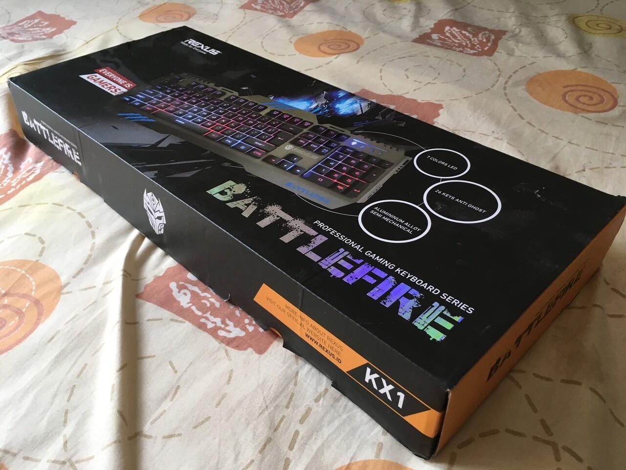 &#91;REVIEW&#93; Keyboard REXUS BATTLEFIRE KX1