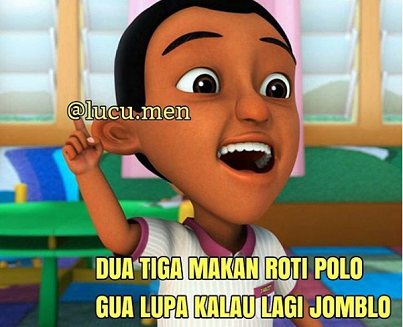 10 Meme kocak Jarjit berpantun ria, kalau jomblo bakal nyesek gan!