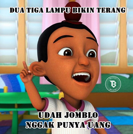 10 Meme kocak Jarjit berpantun ria, kalau jomblo bakal nyesek gan!