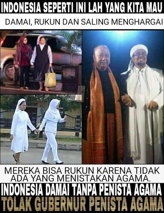 Ahok Penista Al Quran Diusir Warga Tebet