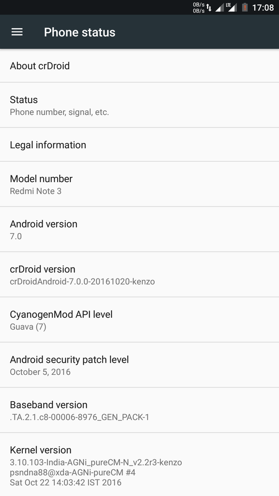 Android 7 прошивки. Android 7 прошивки