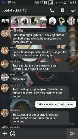 Gan, ada yang tahu kejadian di UNNES kemaren?