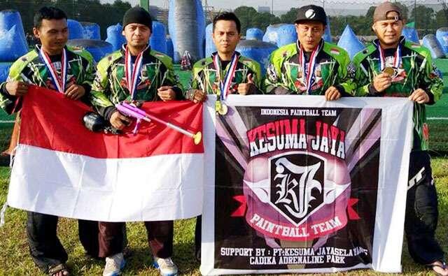 Tim KJ Medan Buktikan Diri Sebagai Tim Paling Tangguh di WCA Paintball 2016 Malaysia