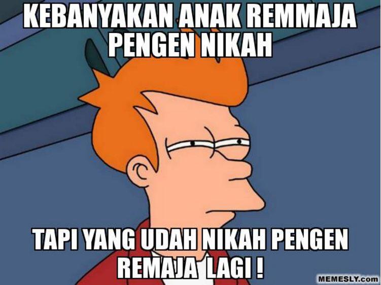 14 Meme seputar nikah ini bisa bikin ketawa sekaligus tersenyum kecut gan 