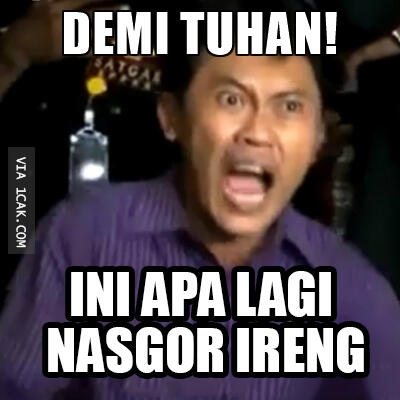 &#91;APALAGIINI&#93; NASI GORENG IRENG YANG MENDUNIA GAN!!!