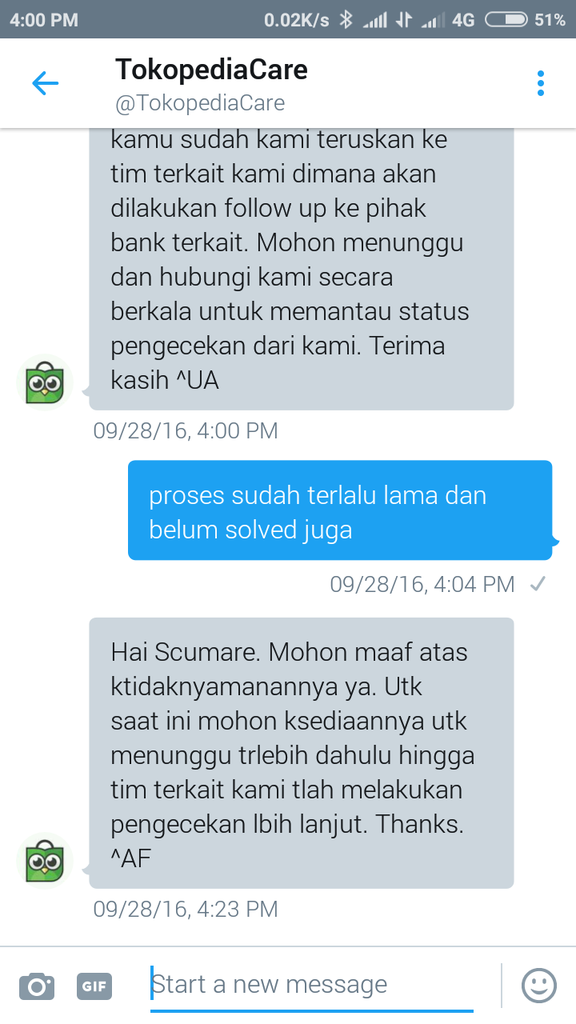 TOKOPEDIA Pengembalian LIMIT CC sangat LAMBAN bikin kesel