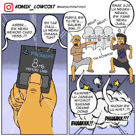 KOMIK_LOWCOST | Balada kehidupan masyarakat Indonesia (Comic Strip)