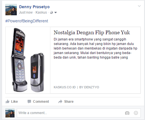 Nostalgia Dengan Flip Phone Yuk