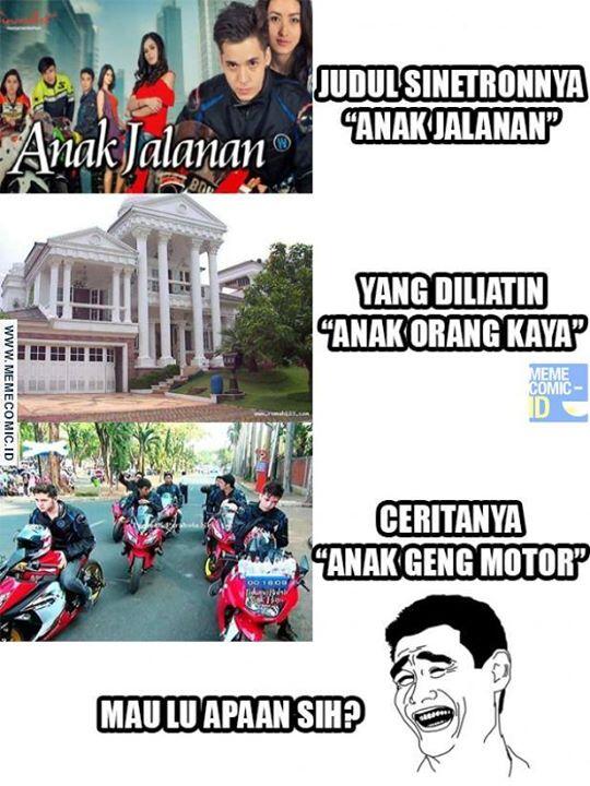 &#91;NGAKAK&#93; Meme Kocak Sinetron Indonesia..