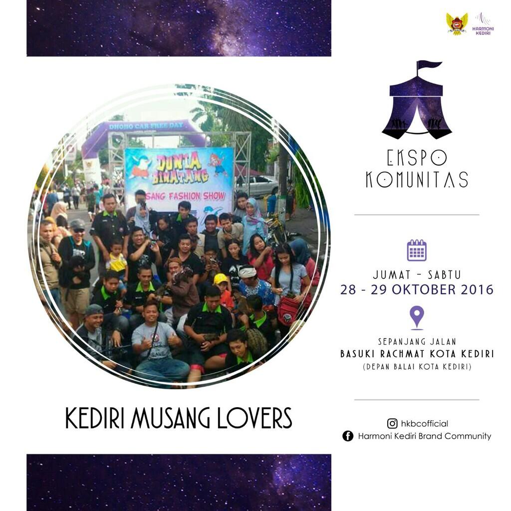 &#91;GATHERING KOMUNITAS&#93; EKSPO KOMUNITAS HARMONI PEMUDA KEDIRI 2016