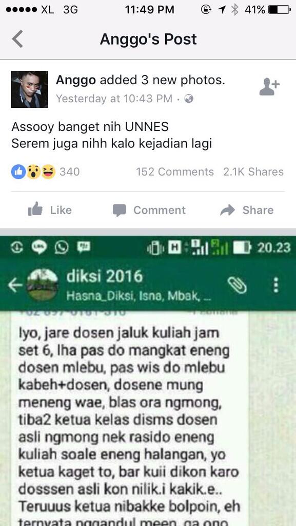 Cerita Dosen Gaib di kampus UNNES Entah Bener atau Tidak