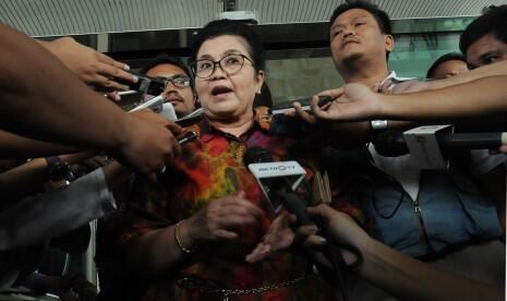 Mantan Menkes Siti Fadilah Supari Resmi Ditahan KPK