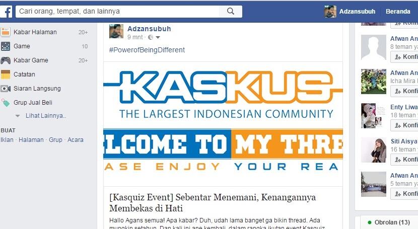 &#91;Kasquiz Event&#93; Sebentar Menemani, Kenangannya Membekas di Hati