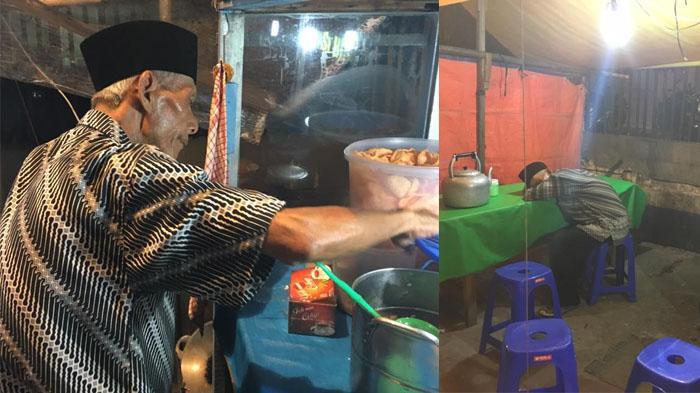 Kisah si kakek penjual nasi uduk ini membuat banyak netizen terharu sedih