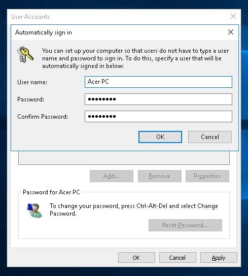 cara hilangin menu log in saat booting pada windows 10