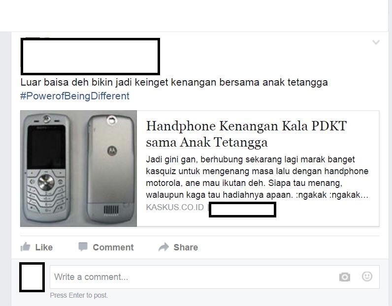 Handphone Kenangan Kala PDKT sama Anak Tetangga