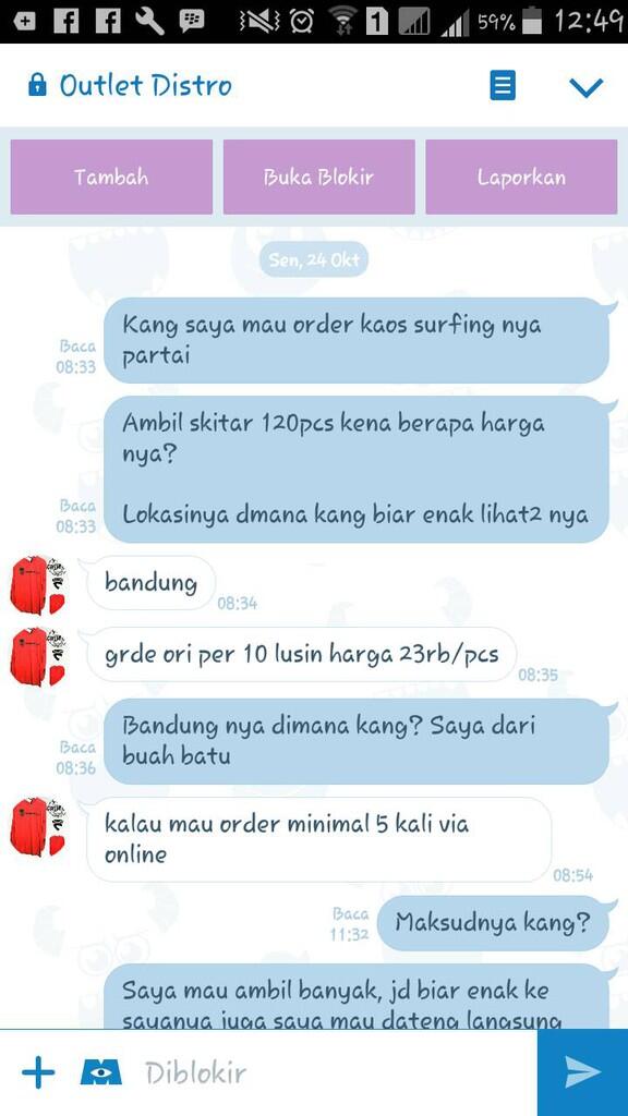 sistem jual beli kaos gimana emang? TOLONG BANTU SEPUH