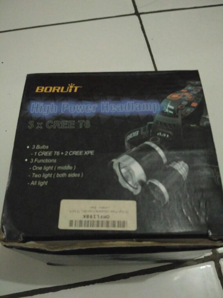 &#91;HEADLAMP&#93; Boruit XM-L T6