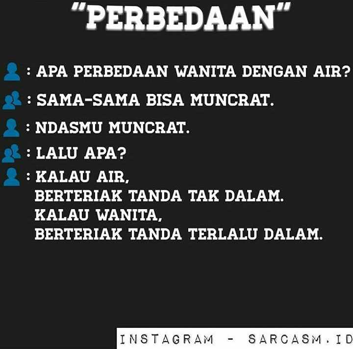 Perbedaan wanita dengan air