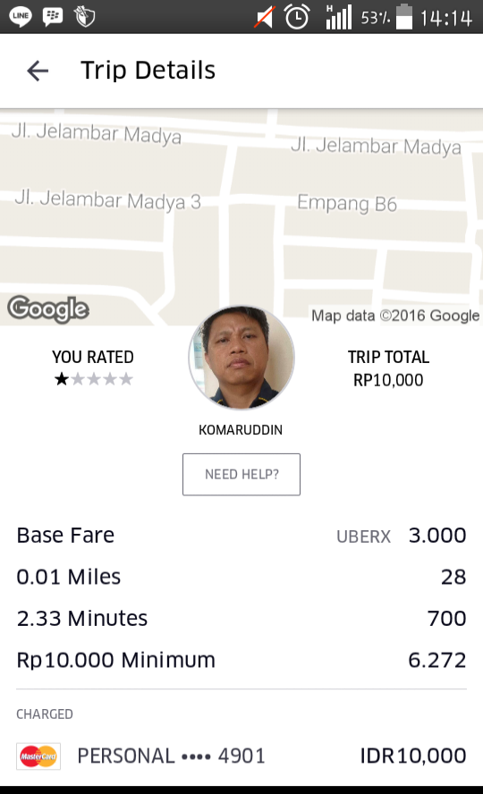 Surat Terbuka Uber (Tolong Refund Dana Saya)