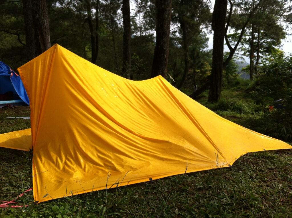 &#91;TENDA&#93; Woodstock Gear Tarp Tent 3x3