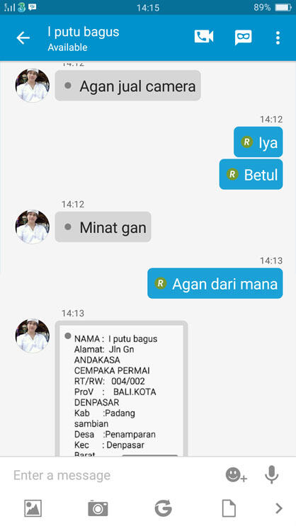 Lagi ngerjain penipu dari OLX, PART 2 beda pelaku