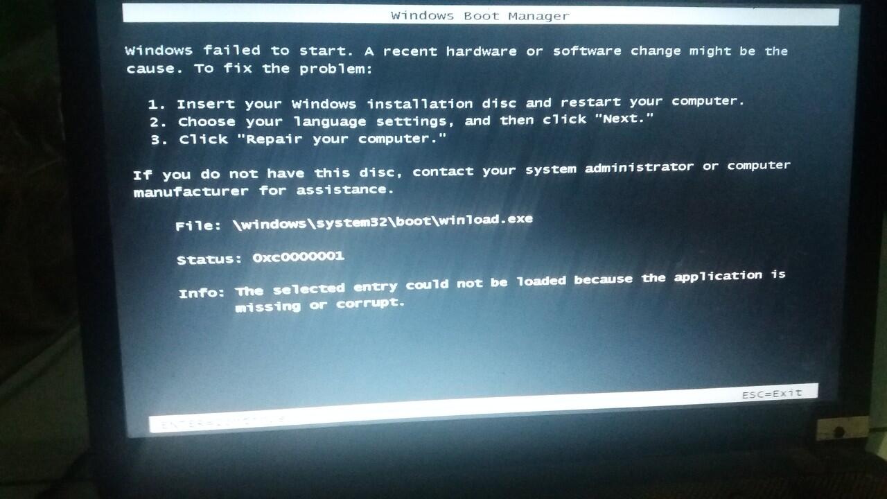 &#91;EROR&#93; instalasi windows