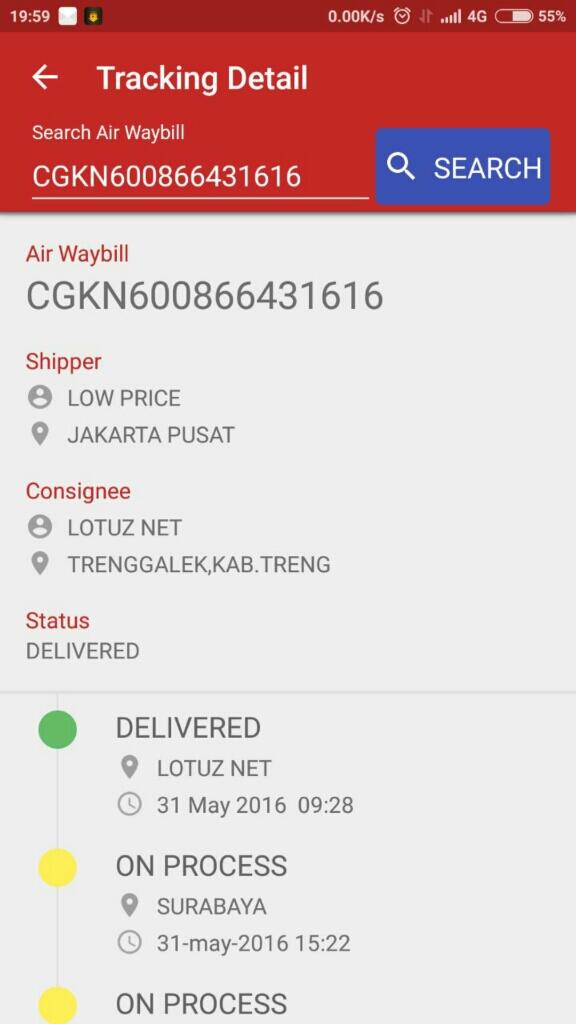 surat terbuka atas transaksi di bukalapak atas nama lotuz nett trenggalek