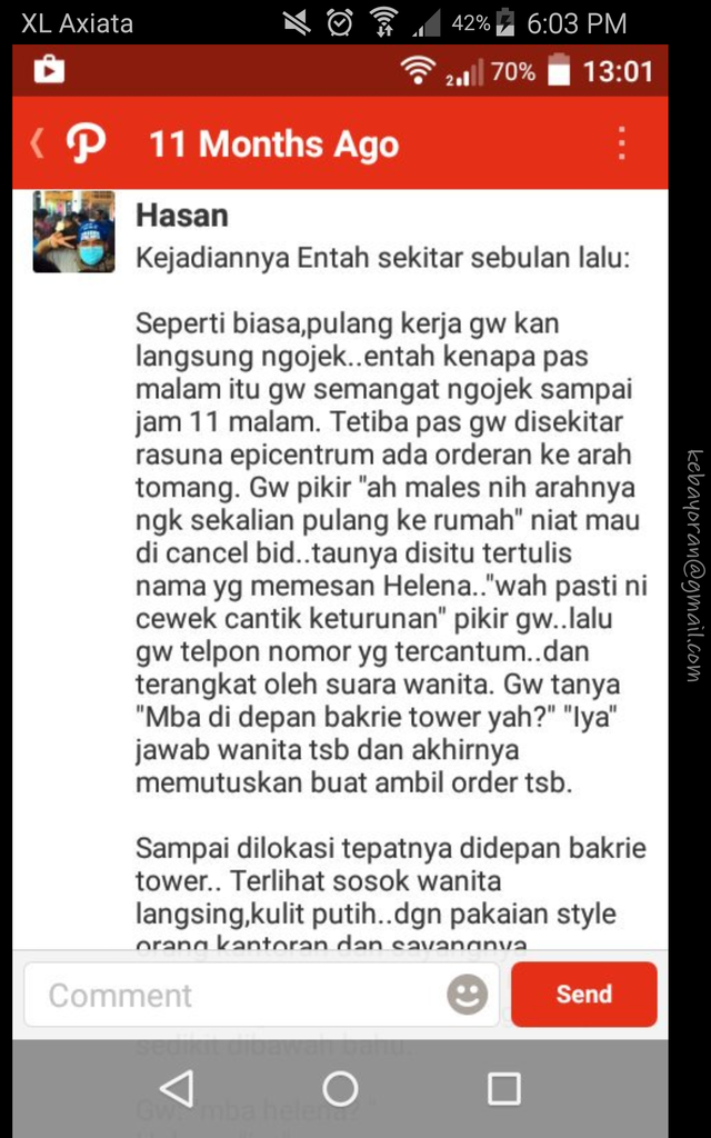 &#91;HELLOWEEN&#93; True Story, hantu Helena dari Epicewalk