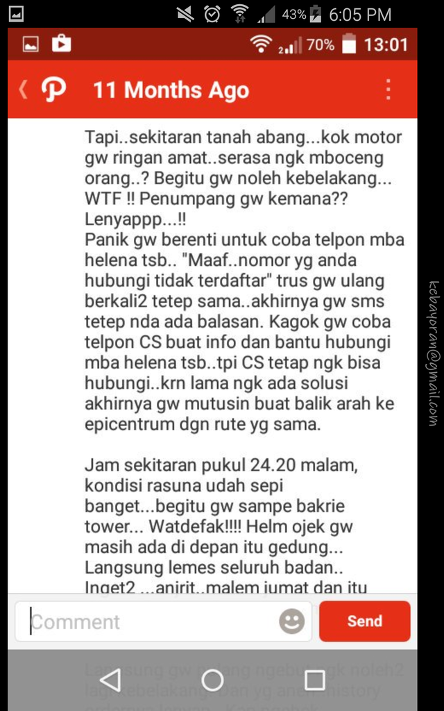 &#91;HELLOWEEN&#93; True Story, hantu Helena dari Epicewalk