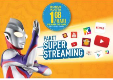 Streaming Lebih Puas Dengan Kuota Besar dari BOLT! Super Streaming. Cobain Gan!