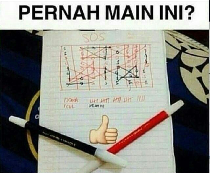 s.o.s permainan waktu senggang saat SD