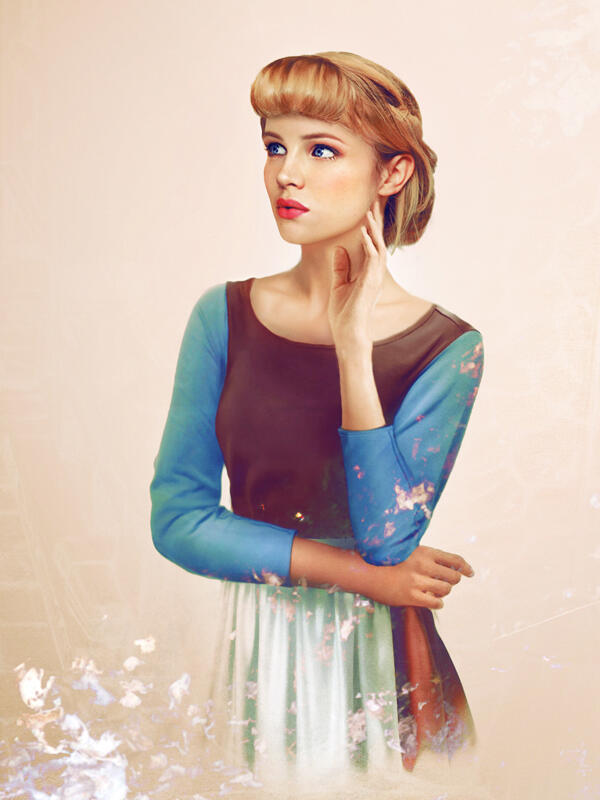 Jika Karakter2 Disney Lahir ke Dunia Nyata (GAMBAR)