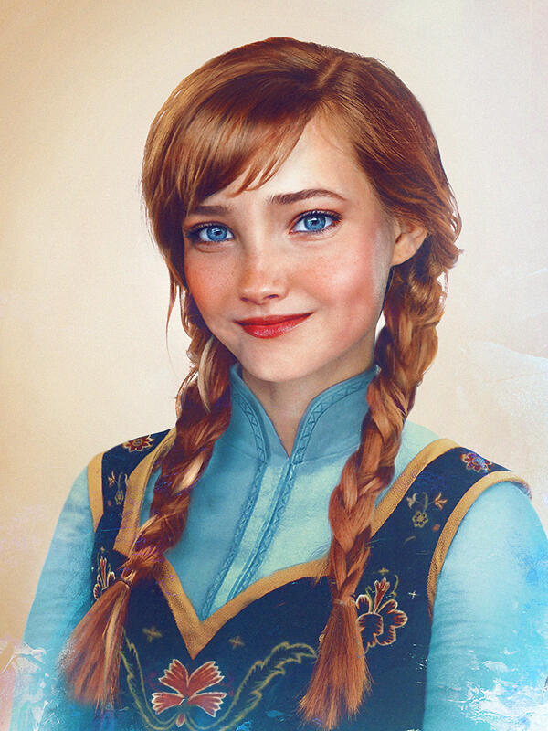 Jika Karakter2 Disney Lahir ke Dunia Nyata (GAMBAR)