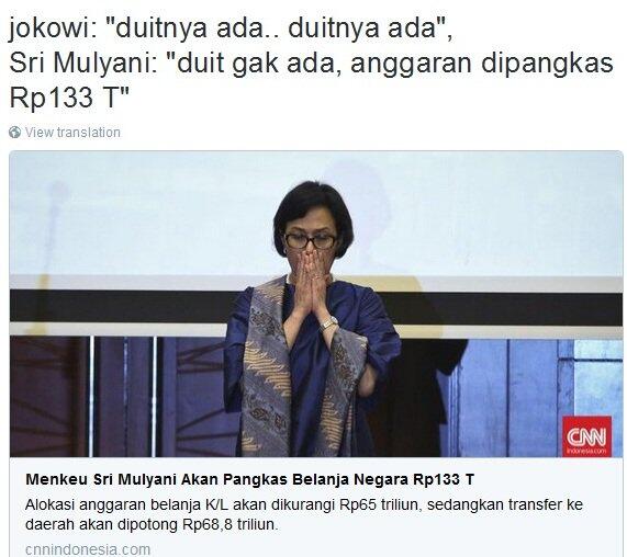 Target Pajak Selalu Meleset Dalam Dua Tahun Jokowi-JK