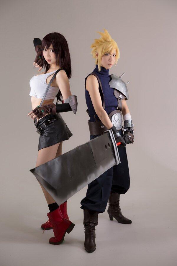 Cosplay Final fantasy Ajib :3