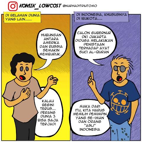 KOMIK_LOWCOST | Balada kehidupan masyarakat Indonesia (Comic Strip)