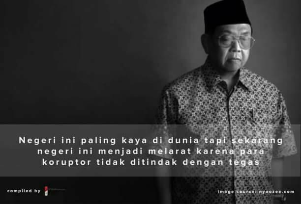 Telaah kalimat sang Gusdur