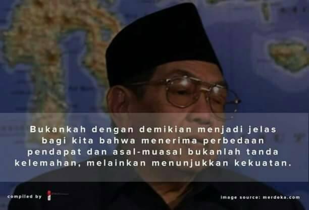 Telaah kalimat sang Gusdur