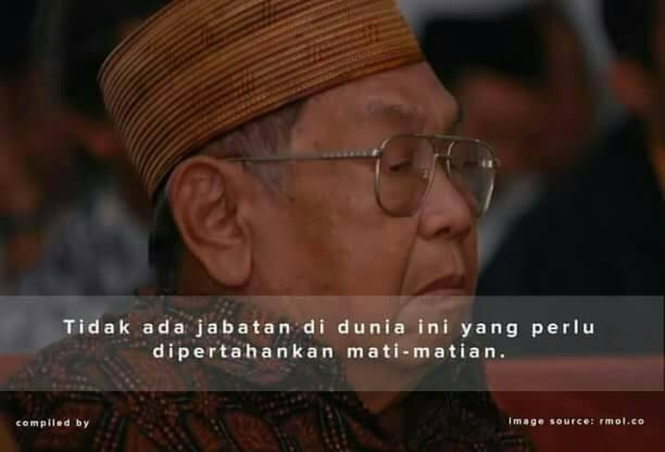 Telaah kalimat sang Gusdur