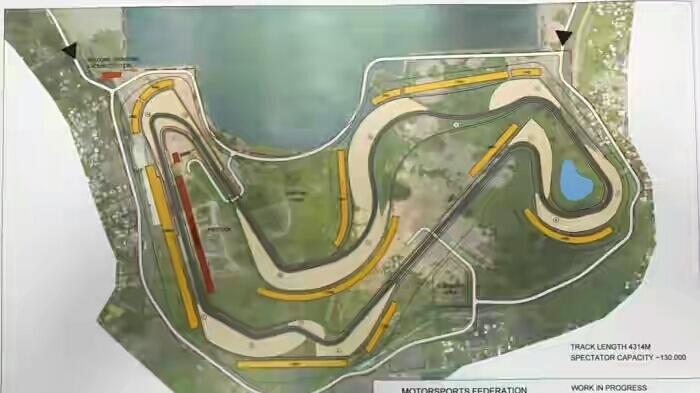 Inilah Sirkuit MotoGP 2018 di Palembang