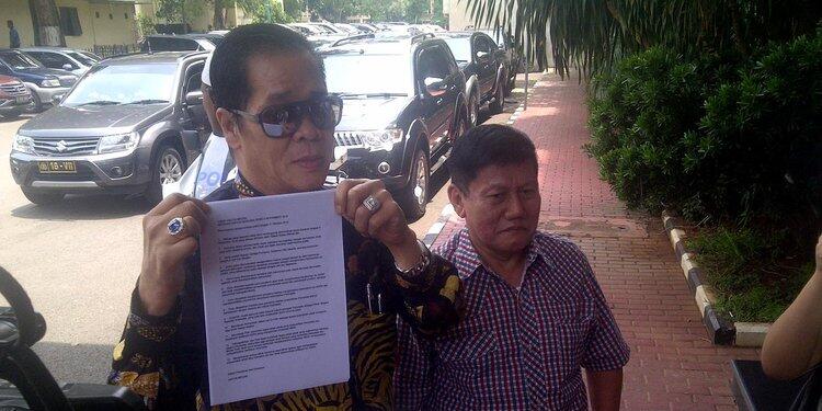 Anton Medan mendatangi Polda Metro Jaya bahas demo 4 November