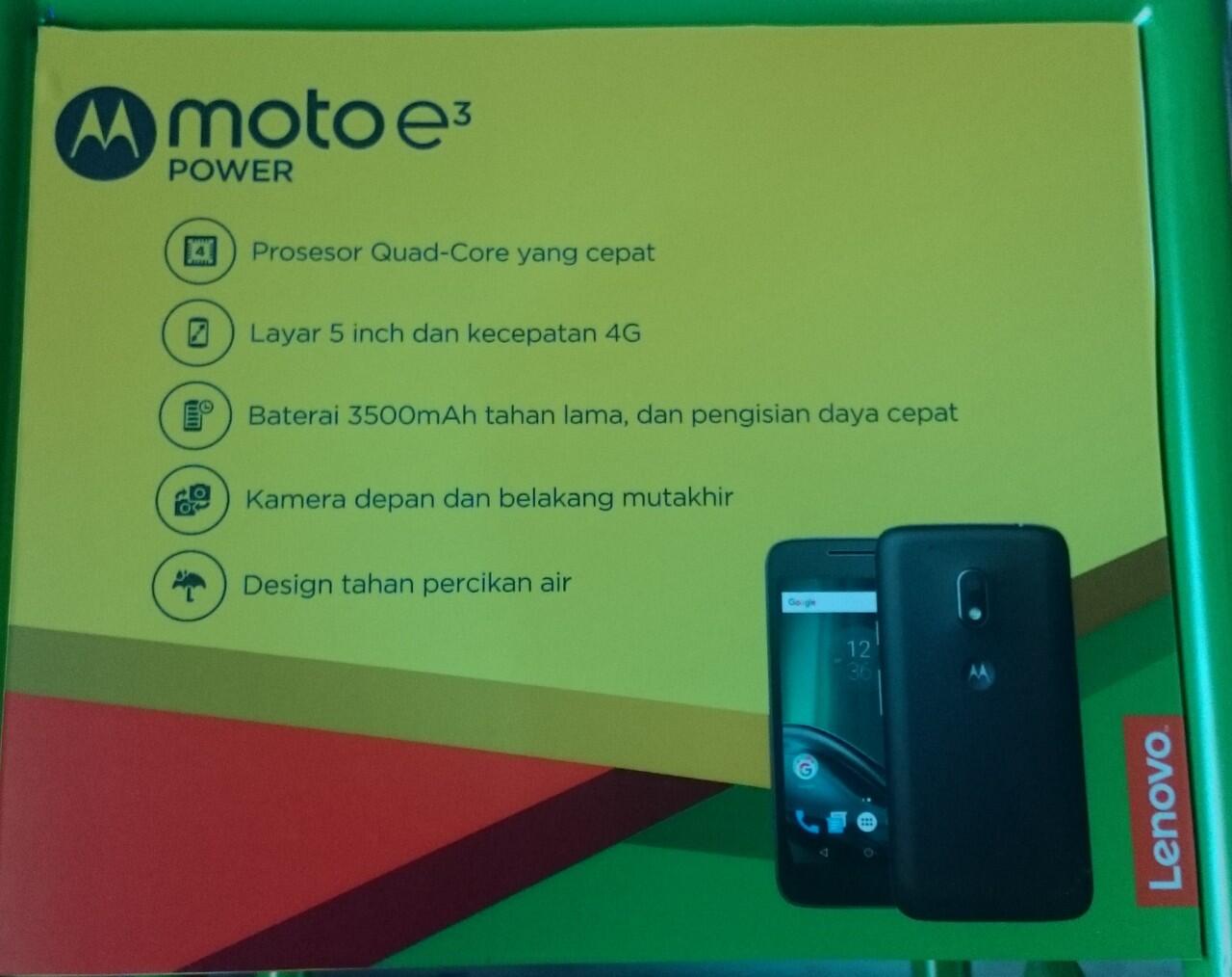 &#91;Field Report&#93; Motorola is Back with MOTO E3 Power!!