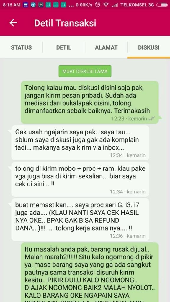 &#91;MODUS PENIPUAN BARU&#93; di Bukalapak